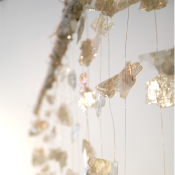 Mica Garland-brass wire